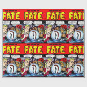 運命ザウィッチフォーチュンテラーヴィンテージ漫画 ラッピングペーパー (フラット)