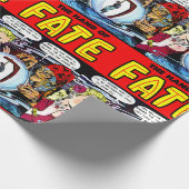 運命ザウィッチフォーチュンテラーヴィンテージ漫画 ラッピングペーパー (角)