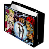 運命ザウィッチフォーチュンテラーヴィンテージ漫画 ラージペーパーバッグ (正面アングル)