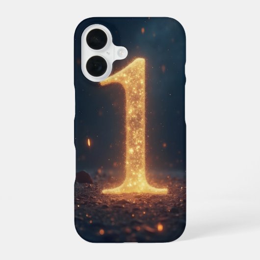 運命数付きケース iPhone 16ケース (裏面)