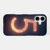 運命数付きケース iPhone 16ケース (裏面横)