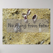 運命飛んでいる知恵ことわざポスターから除外 ポスター (正面)