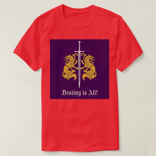 運命04 Tシャツ (デザイン正面)