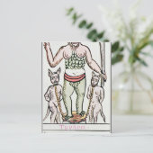 運命、タロットカーフランスのド ポストカード (スタンド正面)