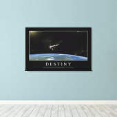 運命：感動的引用文1 キャンバスプリント (インサイチュ (ウッドフロア))