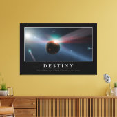 運命：感動的引用文2 キャンバスプリント (インサイチュ (リビング))