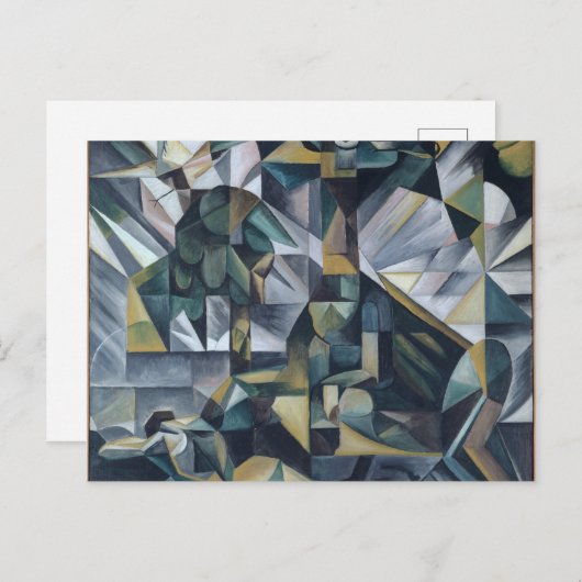 運命(私の最初の妻に捧げられた), 1918 ポストカード (正面/裏面)