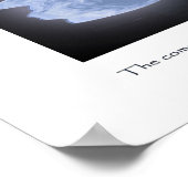 「運命」~HARP SEAL & MOON Artポスター ポスター (角)