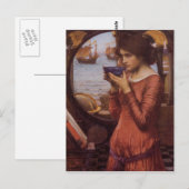 運命 - John William Waterhouse - 運命 ポストカード (正面/裏面)