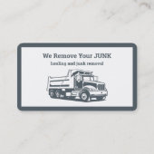 運搬とジャンク除去 名刺 (正面)