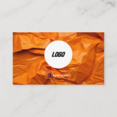 運搬プロフェッショナルサービスの迷惑メールの削除ロゴ 名刺 (裏面)