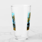 運河とナローボート タンブラーグラス (左)