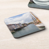 運河とボート|コペンハーゲン コースター (左側)