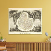 運河と道路 キャンバスプリント (インサイチュ (リビング))