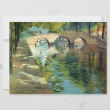 運河に対する反射