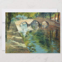 運河に対する反射 カード