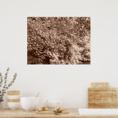 運河のそばの木々 ポスター (キッチン)