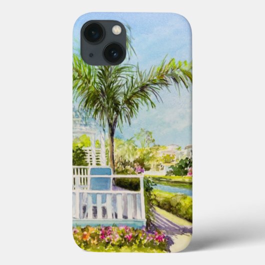 運河のテラス Case-Mate iPhoneケース (裏面)