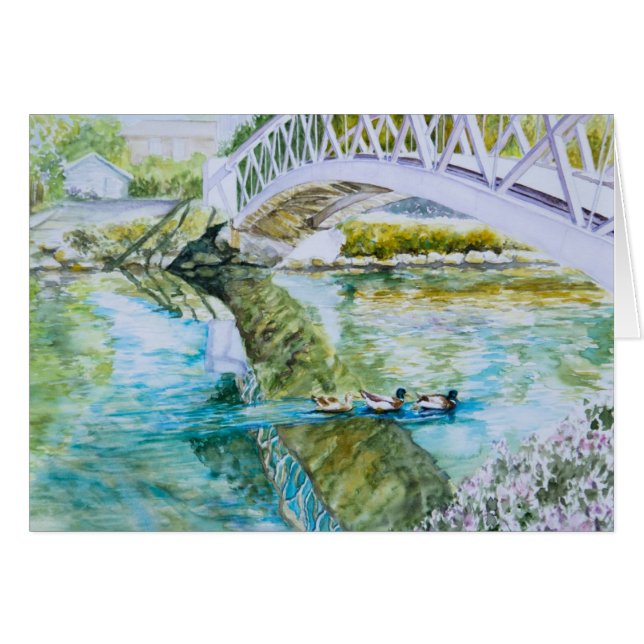 運河の交差 (正面横)