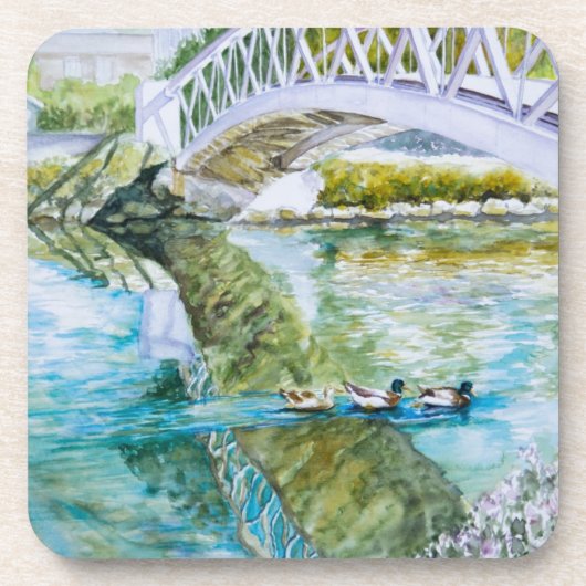 運河の交差 コースター (正面)