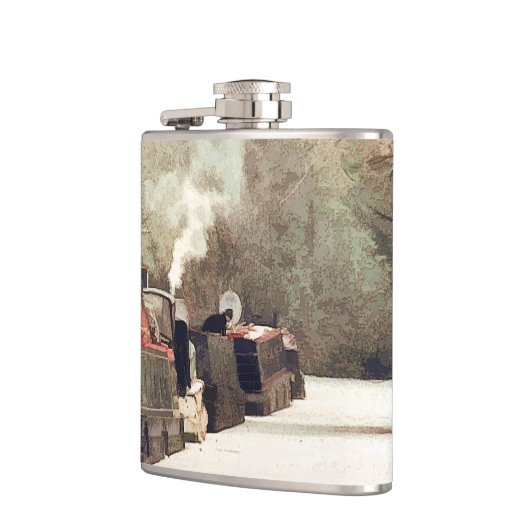 運河の冬 フラスク (左)