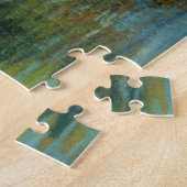 運河の反射（William Meritt Chase著） ジグソーパズル (側面)