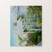 運河の格子垣 ジグソーパズル (縦)