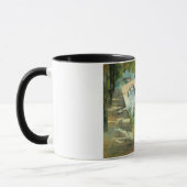 運河の水に反射する木 マグカップ (左)