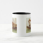 運河の浚渫 マグカップ (中央)