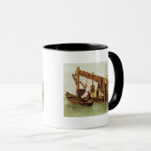 運河の浚渫 マグカップ (正面右)