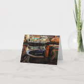 運河をテーマにしたカード。あなた空白の自身のメッセージのために カード (正面)