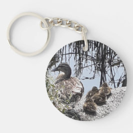 運河をテーマにしたキーリング キーホルダー