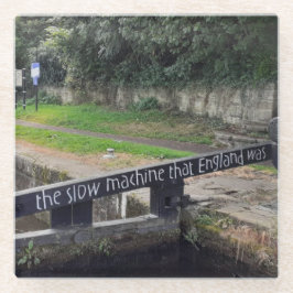 運河をテーマにしたコースター ガラスコースター