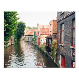運河を下り、11 x 14プリント フォトプリント           