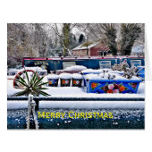 運河カード (正面横)