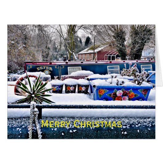 運河カード (正面横)