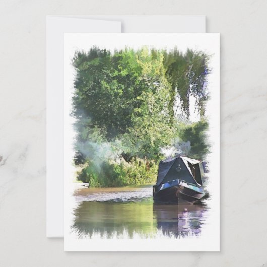 運河カード (正面)