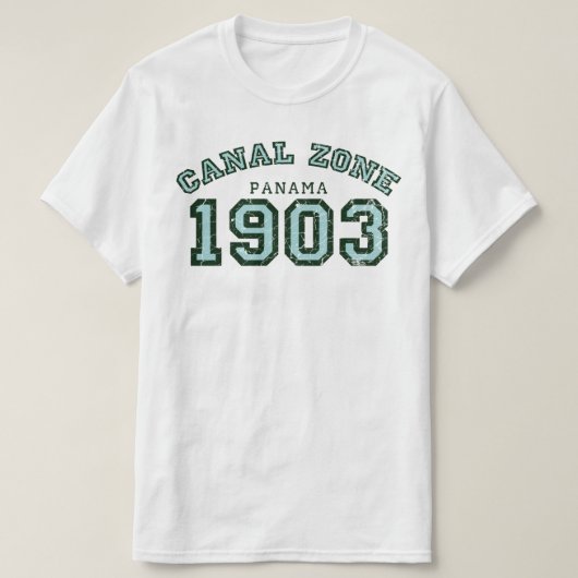 運河ゾーン1903 Tシャツ (デザイン正面)