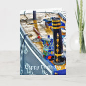 運河ナローボート カード (正面)