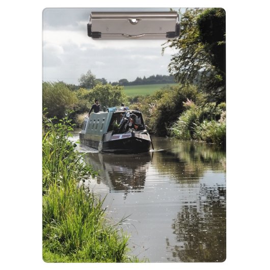 運河ナローボート クリップボード (正面)