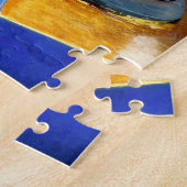 運河ナローボート ジグソーパズル (側面)