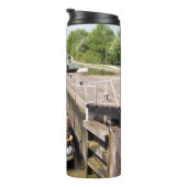 運河ナローボート タンブラー (回転右)