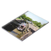 運河ナローボート ノートブック (左側)