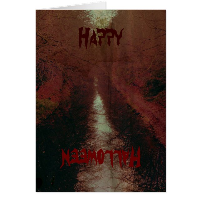 運河ハロウィンカードの記憶 (正面)