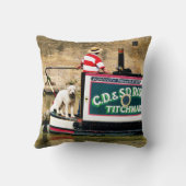 運河ボート クッション (裏面)