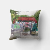 運河ボート クッション (裏面)