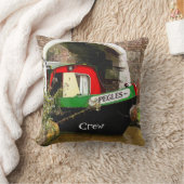 運河ボート クッション (ブランケット)