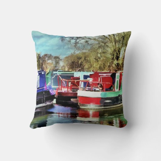 運河ボート クッション (裏面)