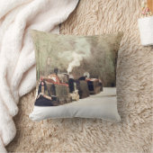 運河ボート クッション (ブランケット)