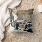 運河ボート クッション (ブランケット)